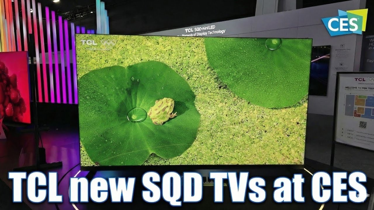 Вы обязательно должны увидеть новую технологию Super Quantum Dot от TCL.