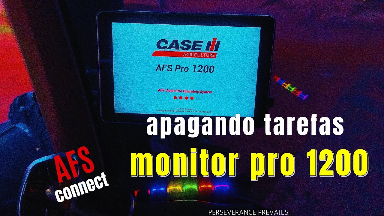 TUTORIAL COMO APAGAR ÁREA DE COBERTURA DO MONITOR PRO 1200 AFS #agro #rural #maquina #agricultura 🇧🇷
