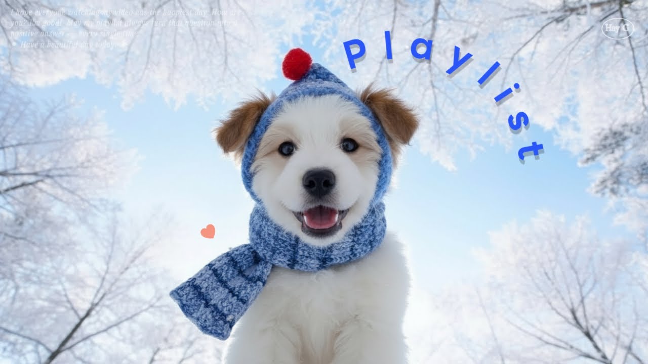 Playlist❄️ Если завтра пойдёт снег, я буду счастлив — Зимний поп☃️ | 8 часов BGM без рекламы