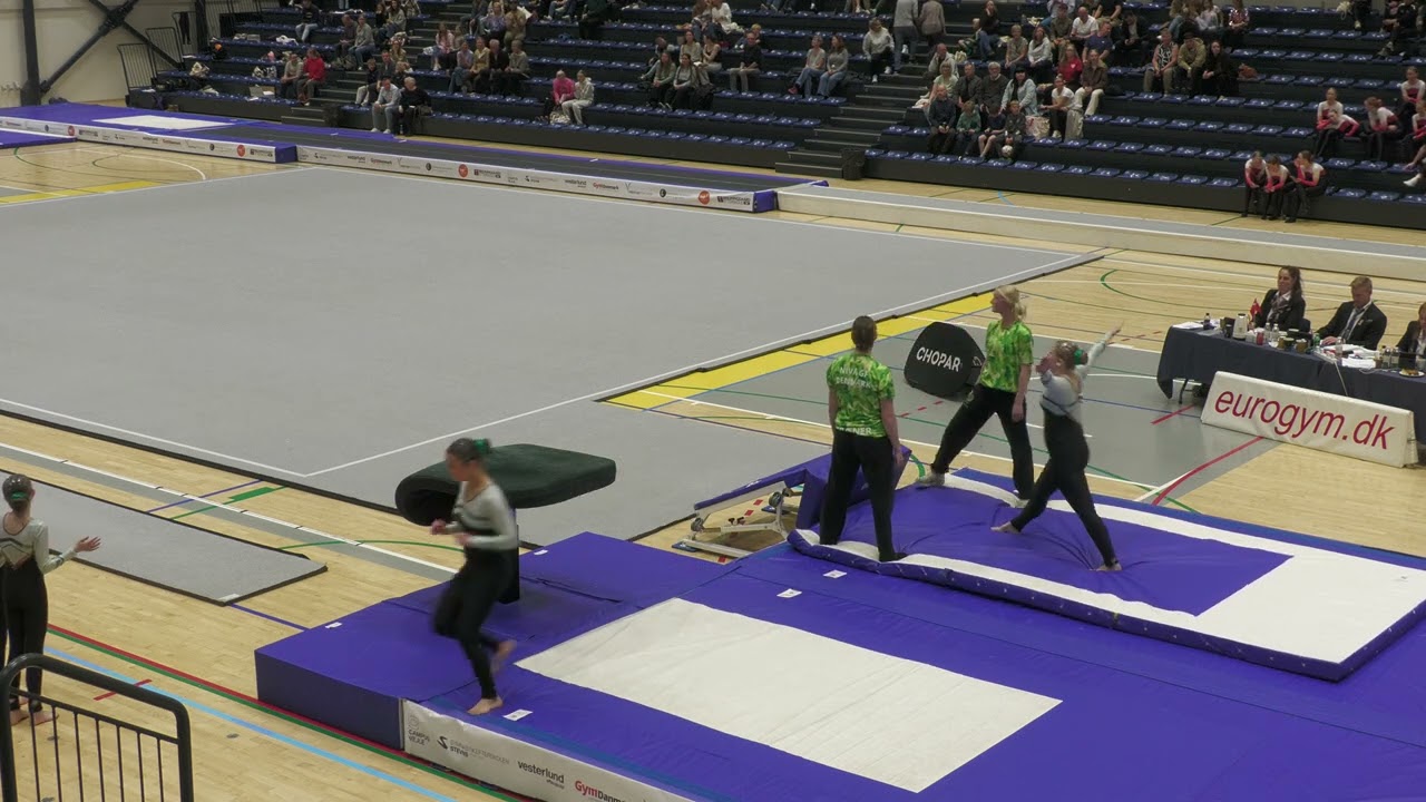 TeamGym   Nivå GF RU14P 2   Regionsrækken Øst 2  runde 2025   Trampet