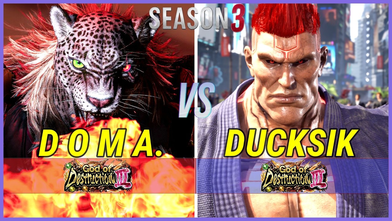 Tekken 8 (Season 3) | Doma (Armor King) vs Ducksik (Jack-8) High Level Gameplay