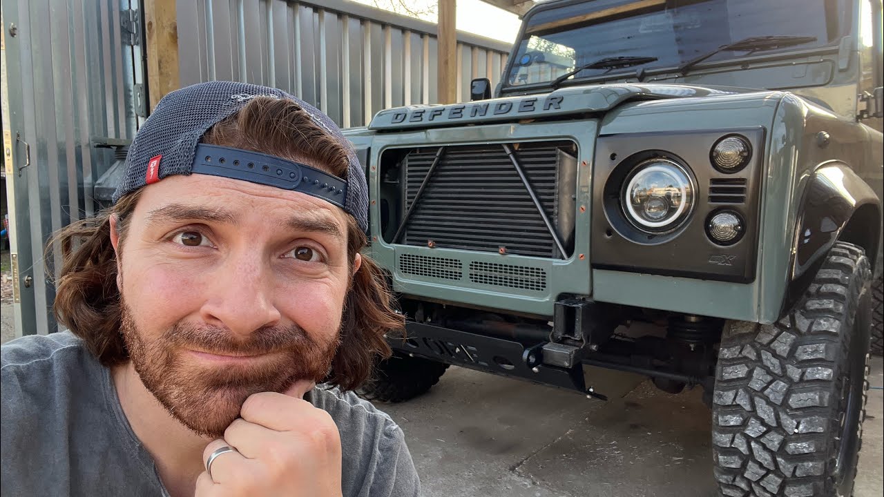 MY LAND ROVER DEFENDER 90 - INTERIOR MODS BEGIN!