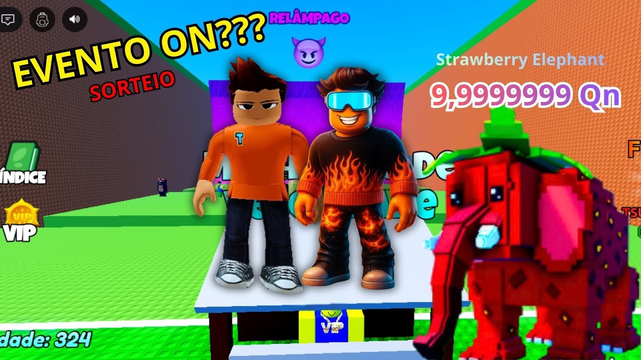 AO VIVO - FUJA DO TSUNAMI BRAINROTS - JOGANDO COM INSCRITOS - EVENTO NOVO + SORTEIO