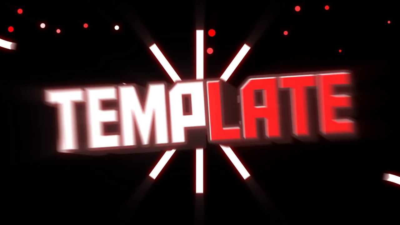 template - after effects [sync] amazing red intro template!