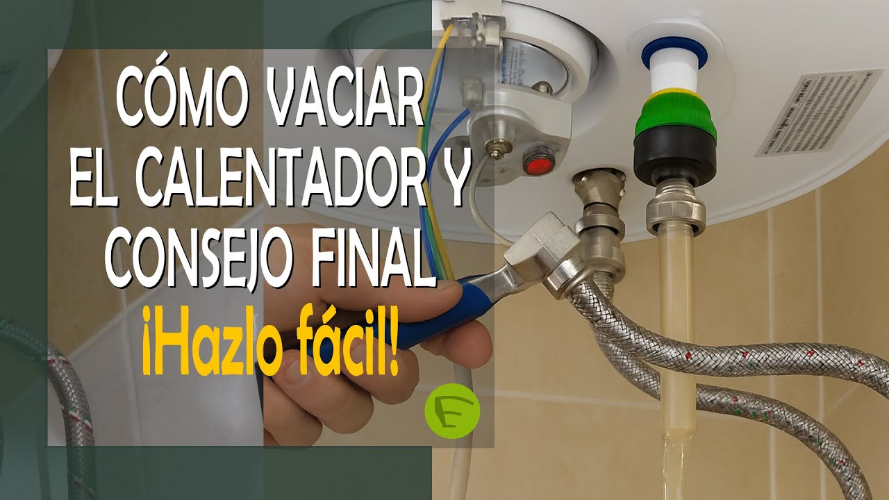 Cómo vaciar un calentador eléctrico