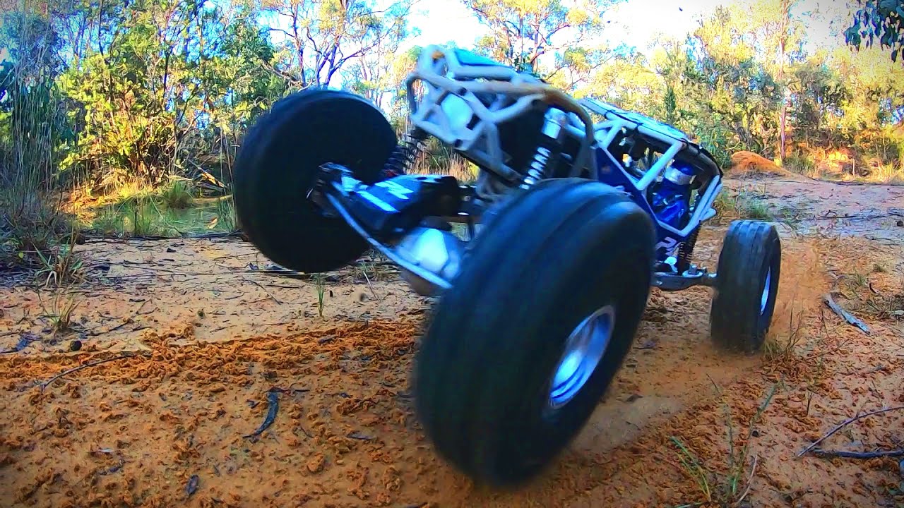 AXIAL RYFT RBX10 Test Run | Upgraded VITAVON NEW Blue Look | SHORT TEST RUN | (@IDORC) |