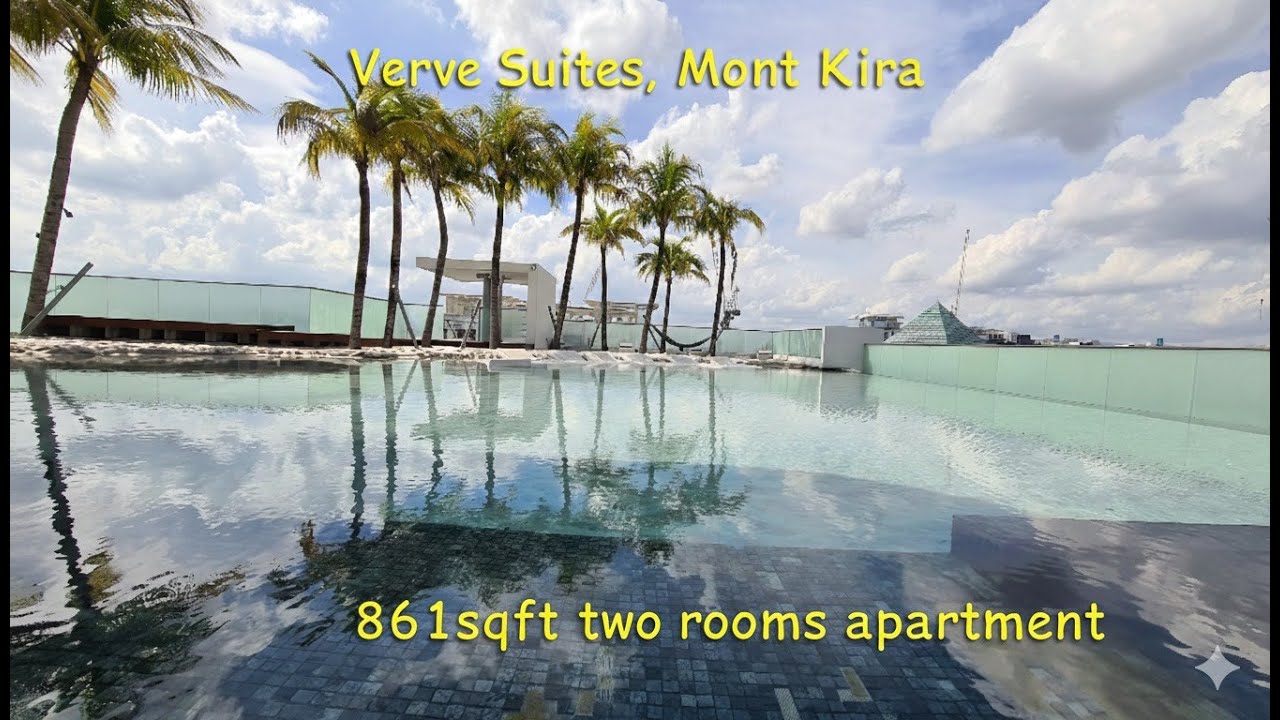 Verve Suites, Mont Kiara 861sf apartment, Classic Chic design