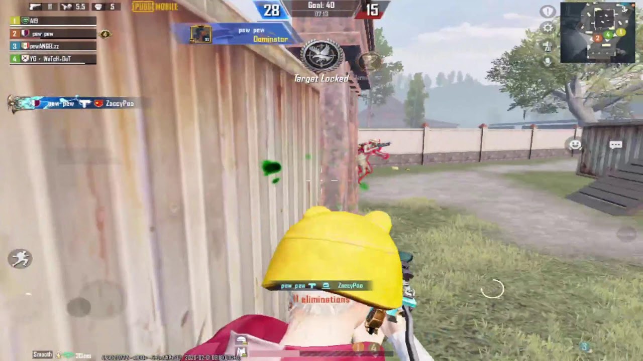 Hot Drop Push On Ultimate (PEW PEW) #pubgm #partner #pubgmnextstarprogram