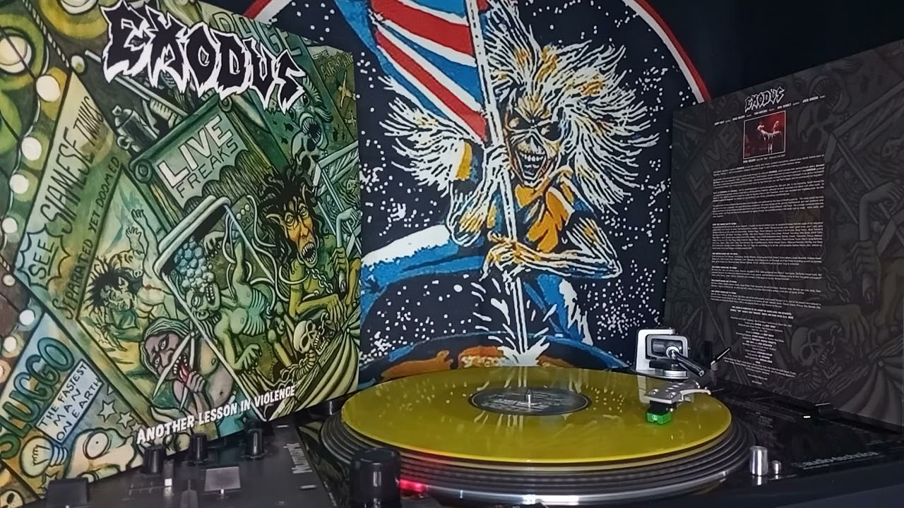Exodus – Another Lesson In Violence (Side B) Full Vinyl 1997