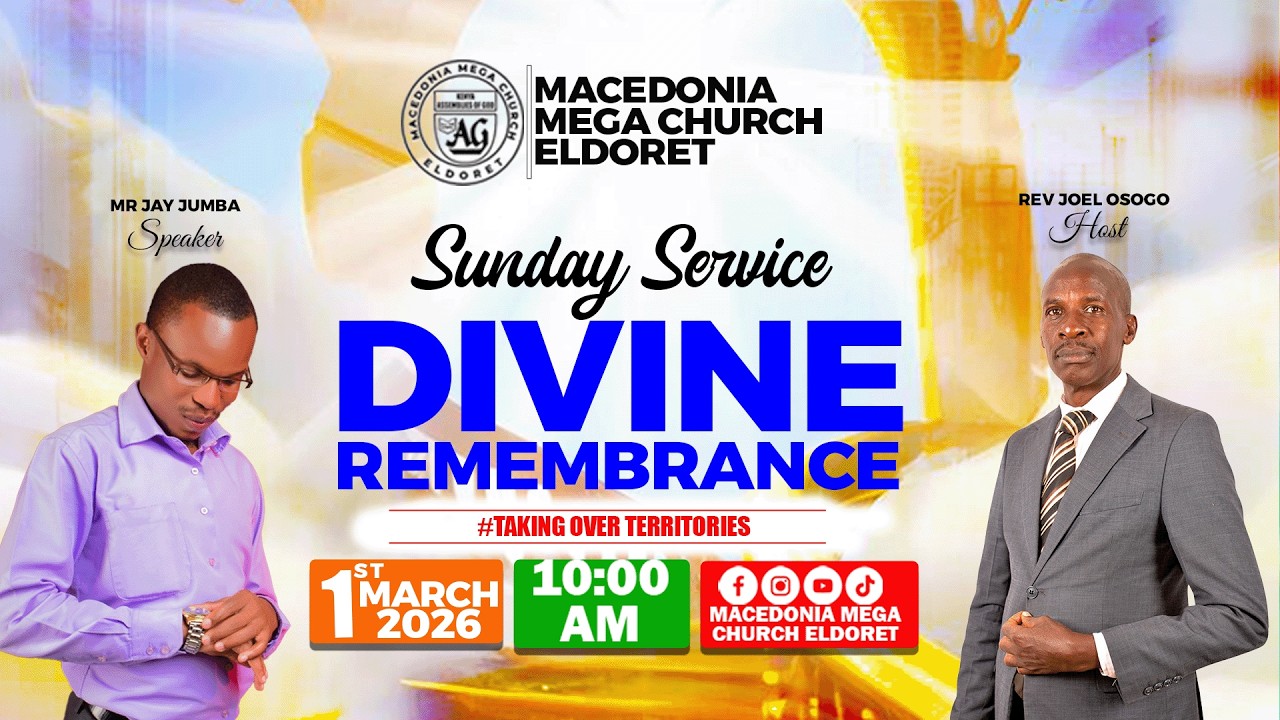 SUNDAY SERVICE|DIVINE REMEMBRANCE| PASTOR JAY JUMBA