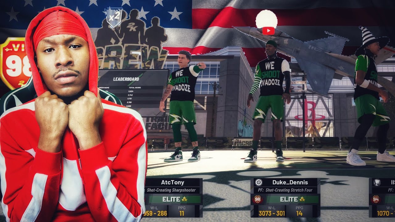 I went OFF in the TOP CREW EVENT with my Stretch big! Best Build 2k19! Stetch big demigod NBA 2K19