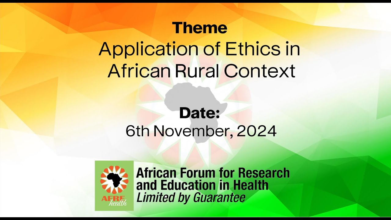 Application of Ethics in African Rural Context