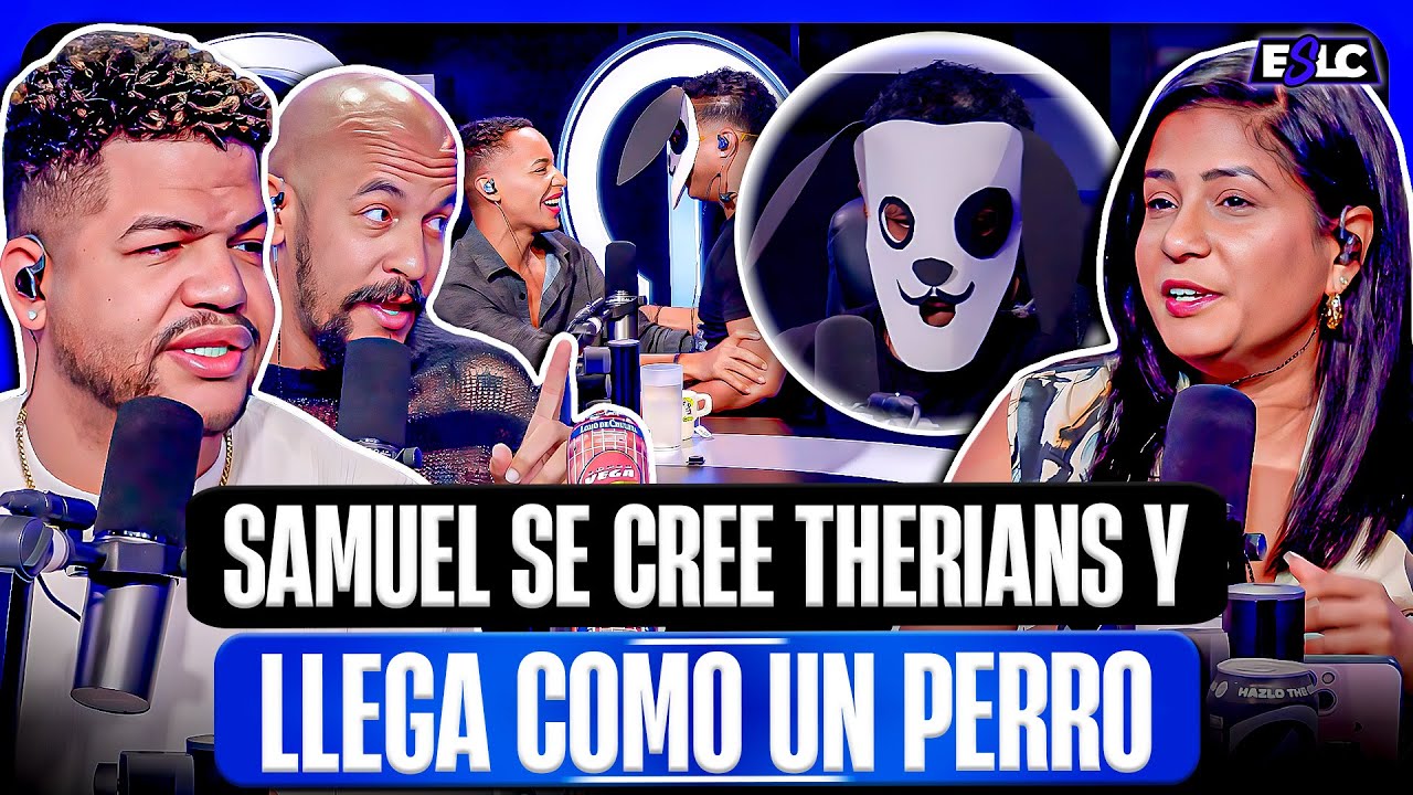 SAMUEL MATA LLEGA VESTIDO DE PERRO Y DICE SER ETHERIAN “SUS COMPAÑEROS LO RELAJAN Y CHARLI MALO”