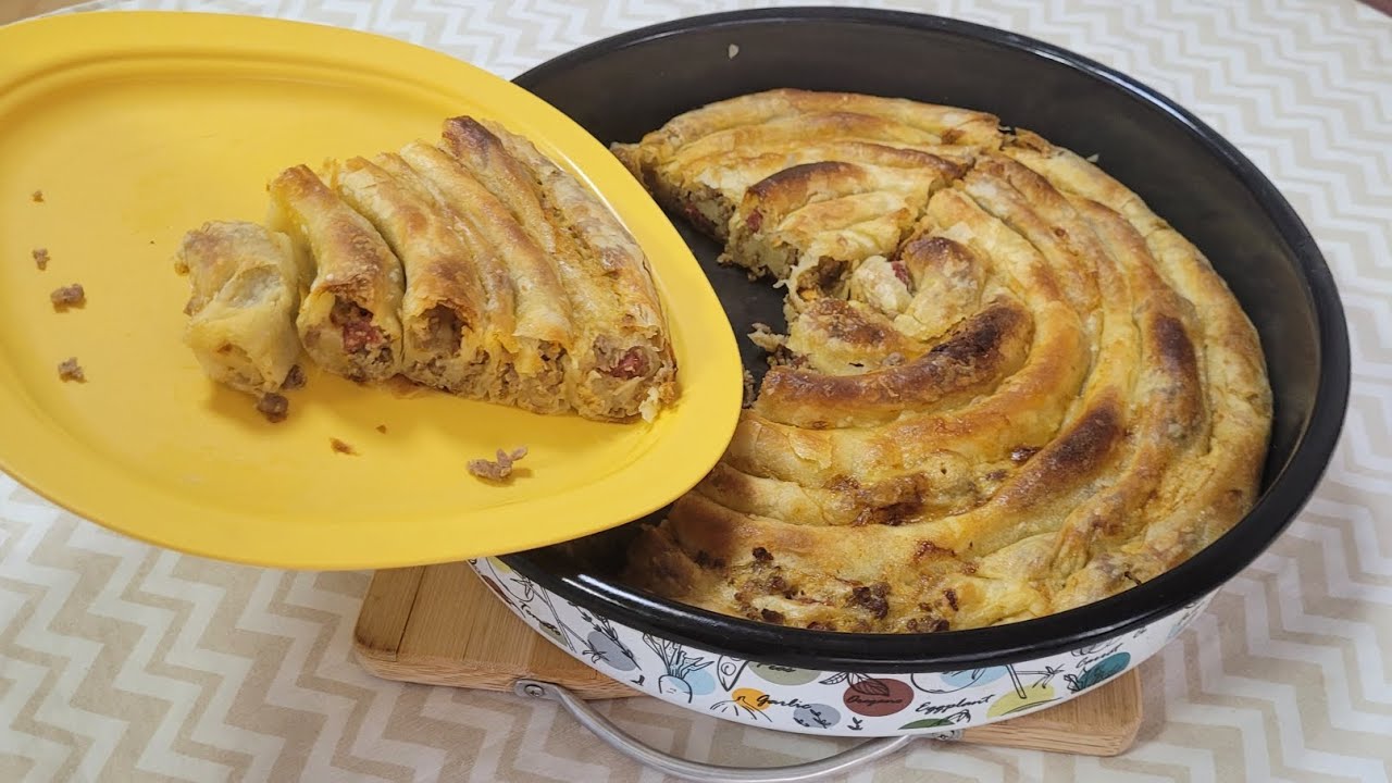 Zlatni Burek ,meso i mrkva