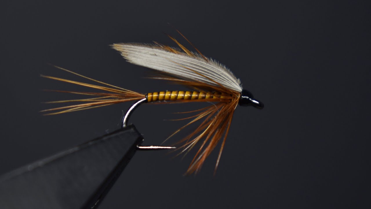 Viazanie Ginger Quill - mokrej musky (tying Ginger Quill - wet fly)