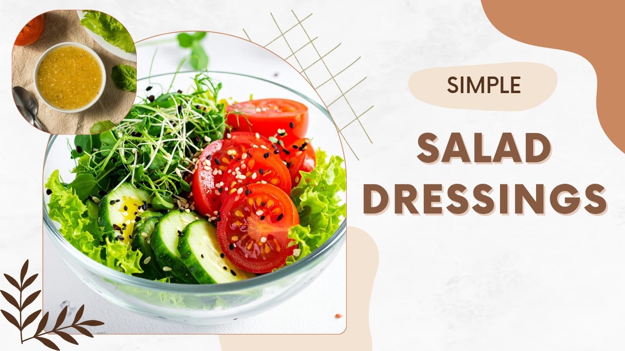 3 Easy Homemade Salad Dressings | No Seed Oils | Better Than Store Bought
