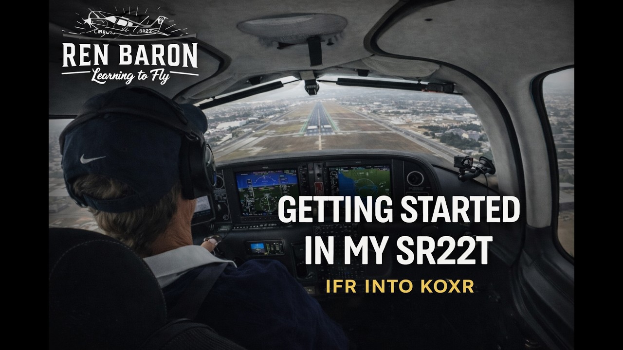 Instrument Approach KOXR ILS 25 in Cirrus SR22T Gen 6