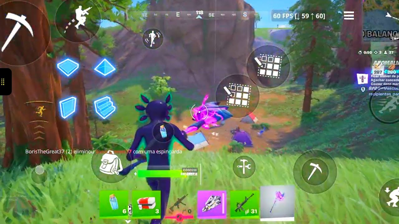 FORTNITE MOBILE Galaxy A16 Hélio g99– New Update Test Gameplay no XCloud!