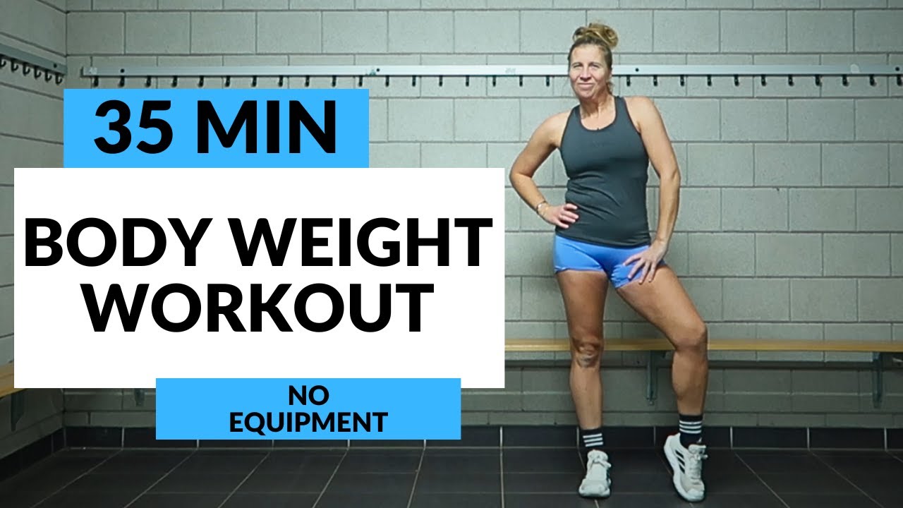 35 MIN BODYWEIGHT WORKOUT - Get Stronger & More Toned 💪✨