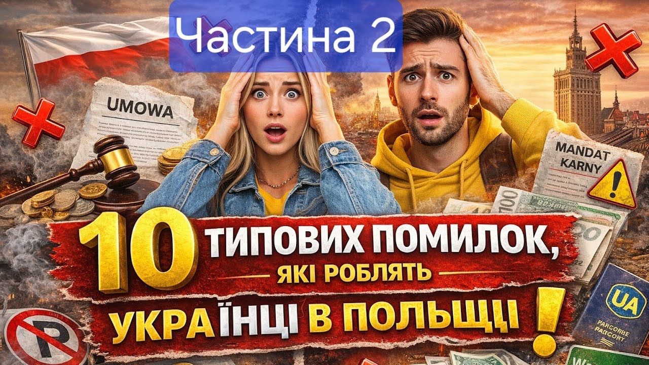 10 помилок українців у Польщі: Частина 2 – Починаємо з 