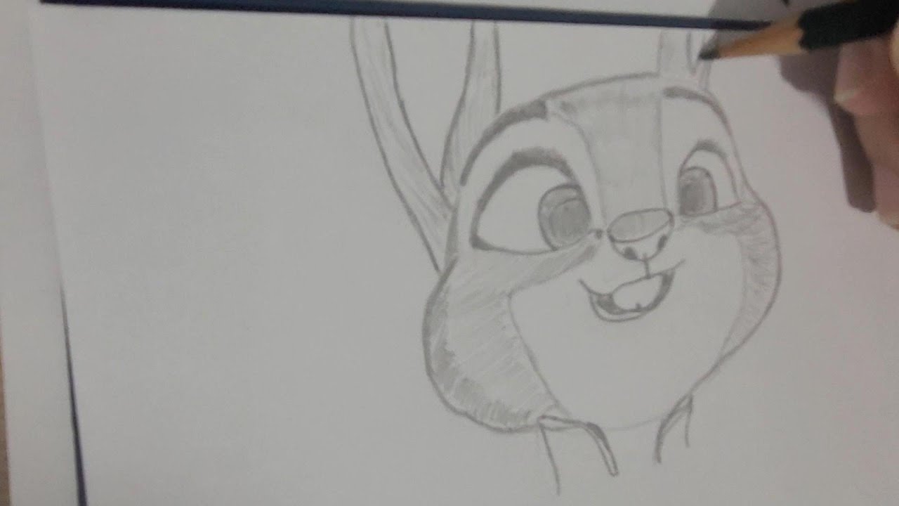 Como desenhar Judy Hopps de Zootopia  - Zootopia drawing Fanart