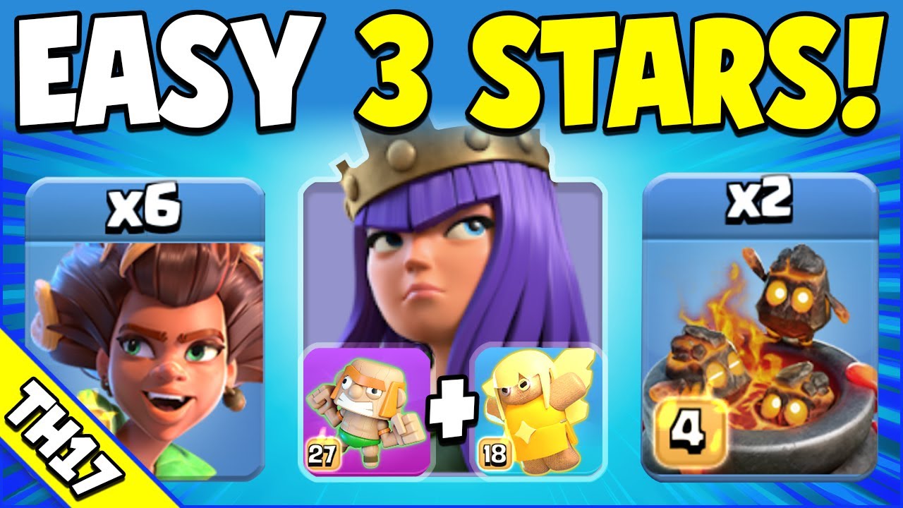 This Action Figure combination is UNSTOPPABLE!!! TH17 Attack Strategy (Clash of Clans)