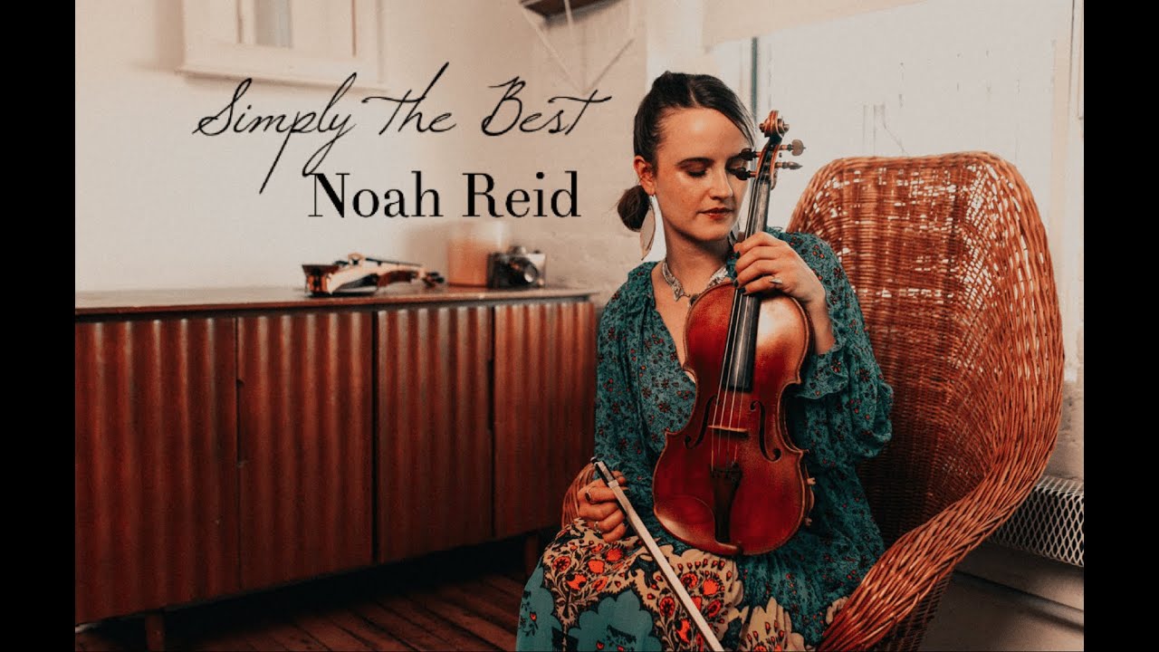 Schitt's Creek "Simply the Best" Noah Reid, VIOLIN cover
