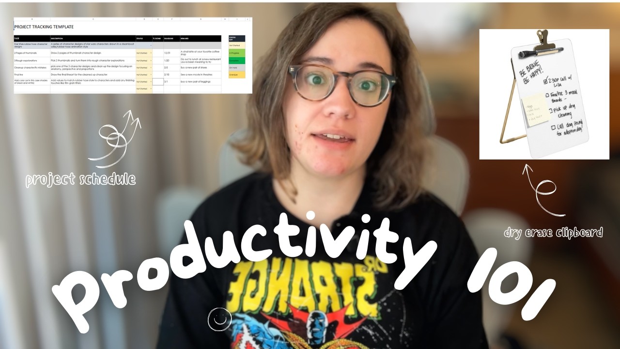 How I work on art projects while working a 9-5 - 3 tips and tricks