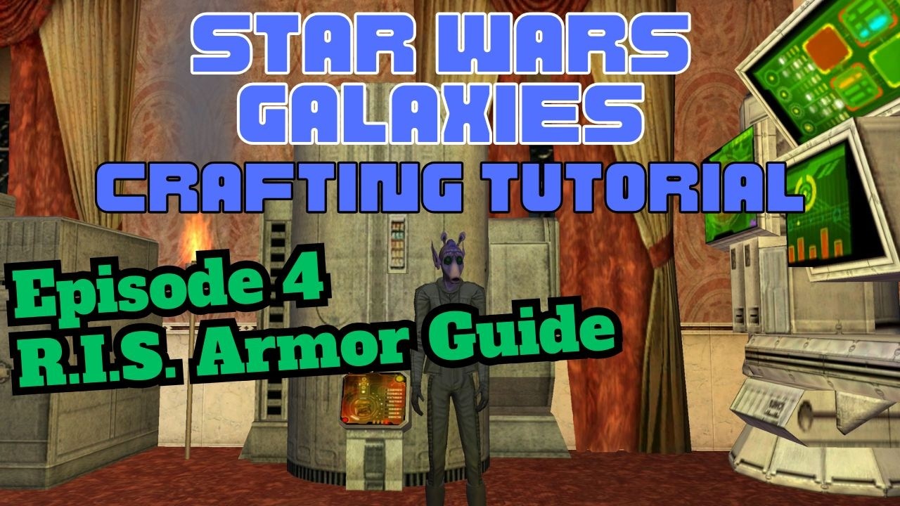 SWG Crafting Tutorial - Episode 4 - R.I.S. Crafting