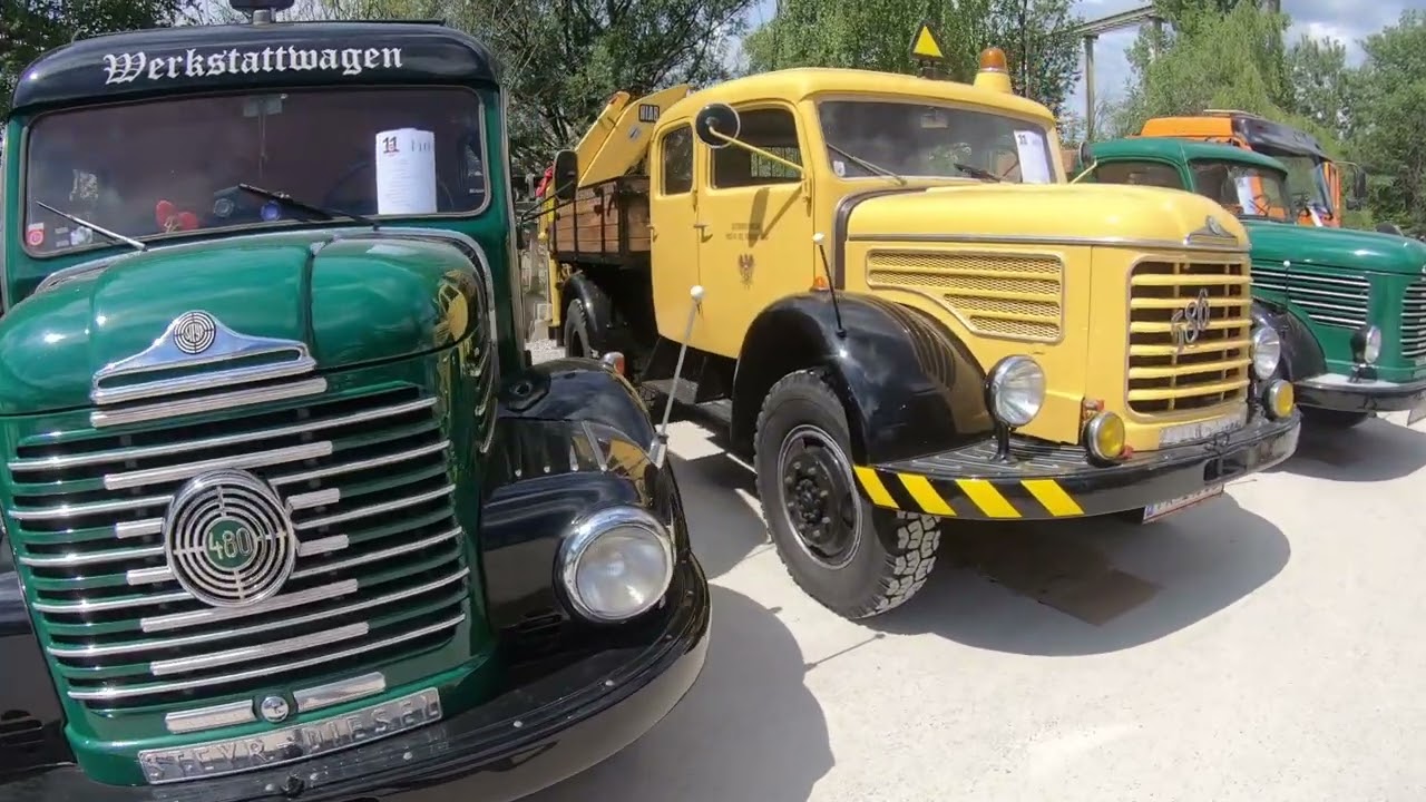 RC Trucks and Construction - Zu Gast beim Oldtimer-Nutzfahrzeug-Treffen im Kieswerk Ebenhöh