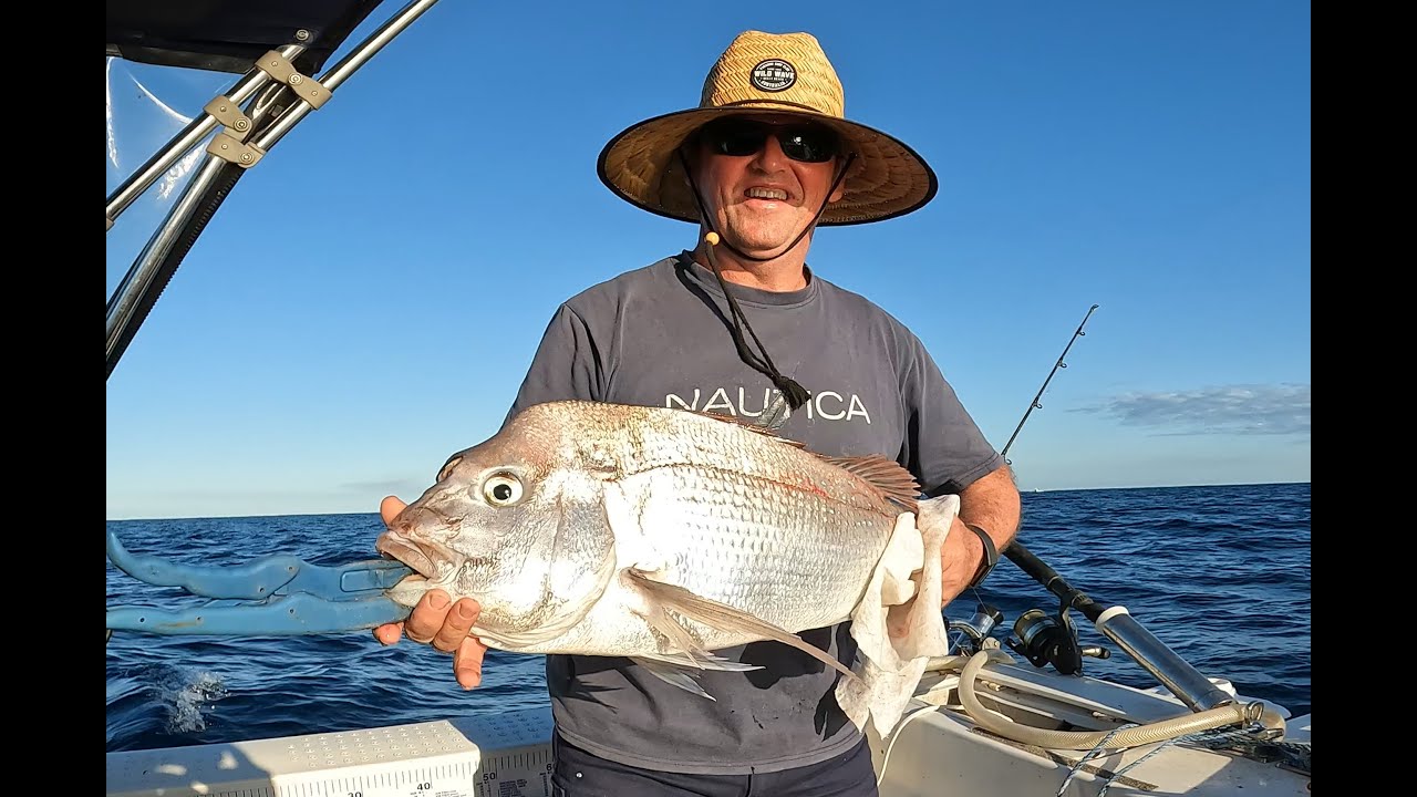 What's biting inshore reefs Sunshine Coast QLD 5 6 24. Luck of the Irish: 80cm snapper. Fishing QLD.