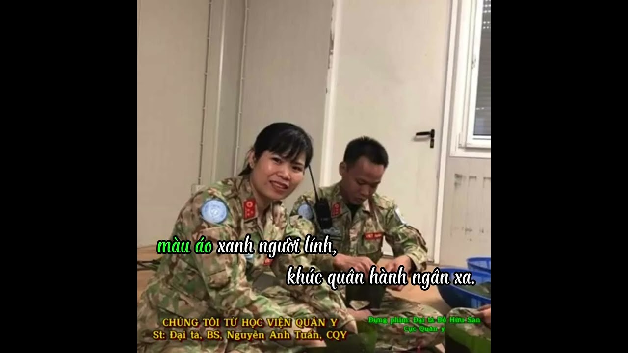 Video Lyric - Chúng tôi từ Học Viện quân y| sáng tác Đại tá Bác Sĩ Nguyễn Anh Tuấn