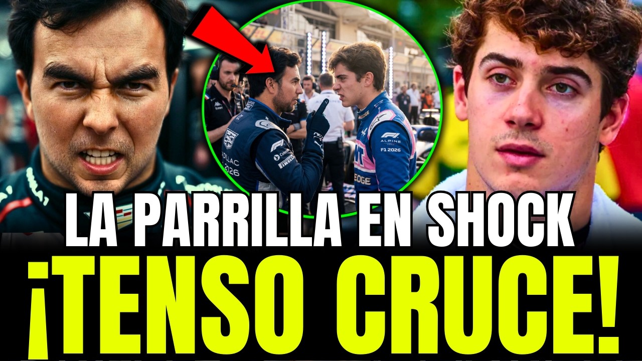 🔥CHECO PÉREZ SE LA JUGÓ AL LÍMITE y ESTALLÓ LA TENSIÓN con COLAPINTO POR LO que ACABA de PASAR