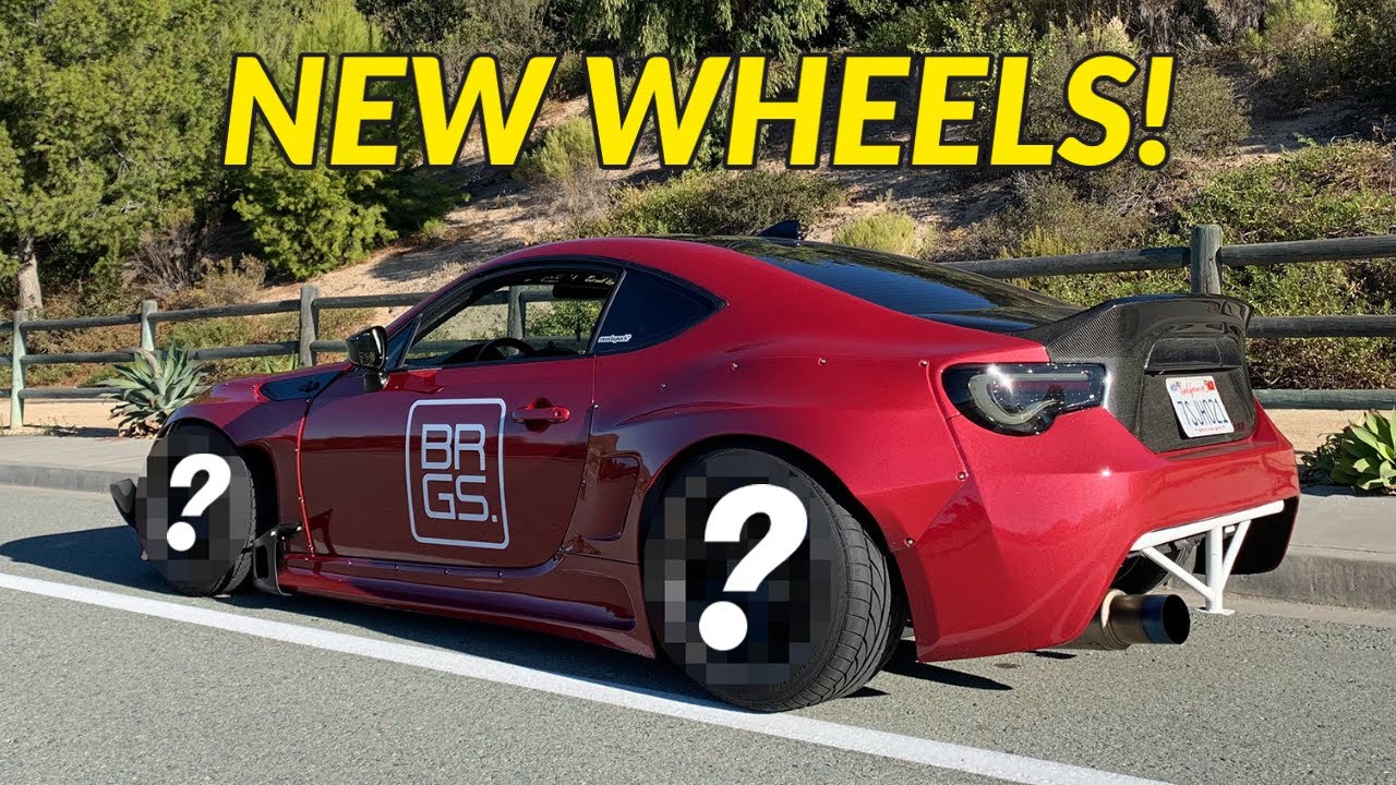 NEW WHEEL SET-UP FOR MY BOOSTED TOYOTA GT86!!