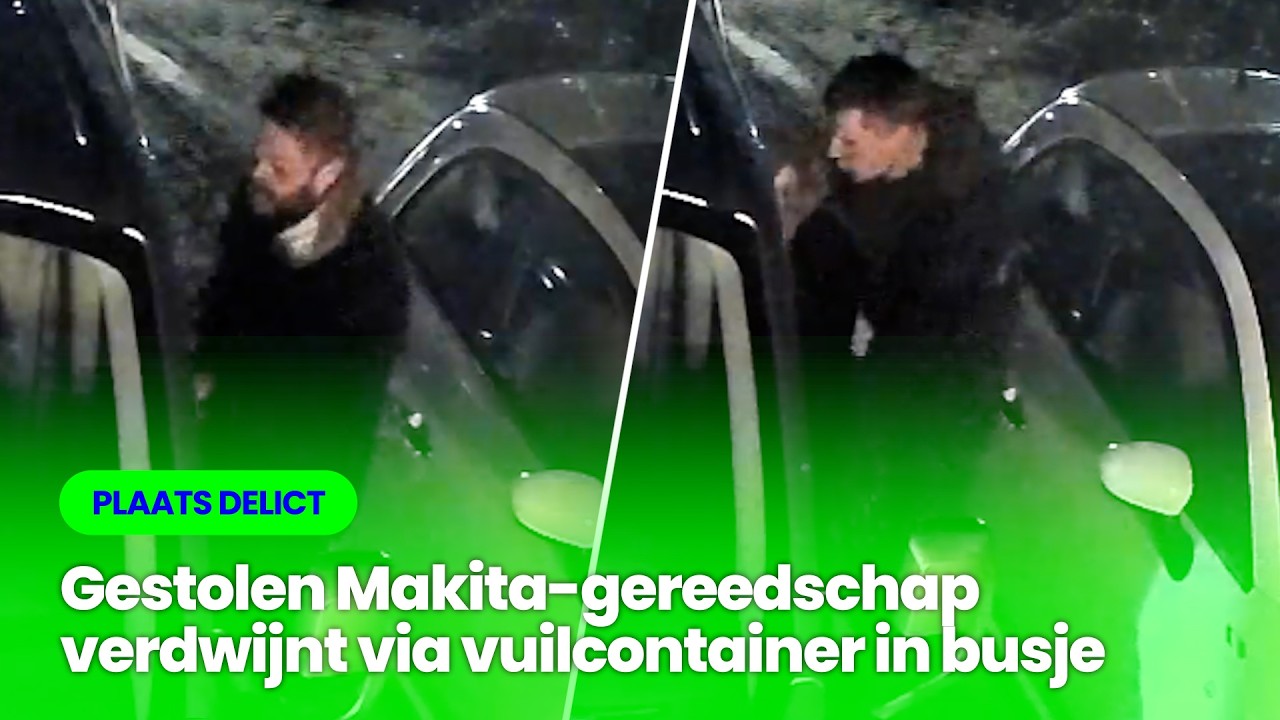 Dieven gebruiken vuilcontainer bij buskraak in Garderen I Plaats Delict