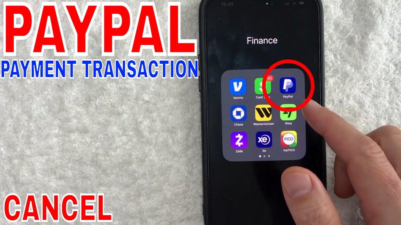 ✅ How To Cancel A PayPal Payment Transaction 🔴