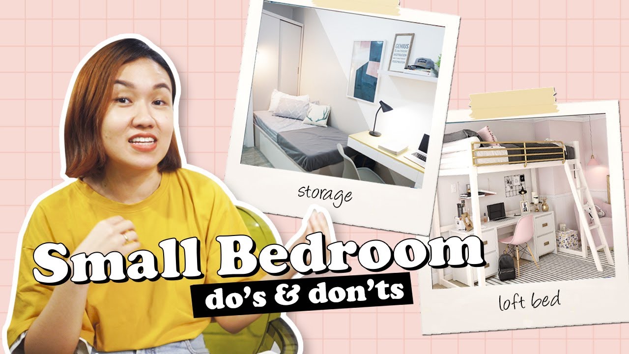 Small Bedroom Design Ideas // by Elle Uy