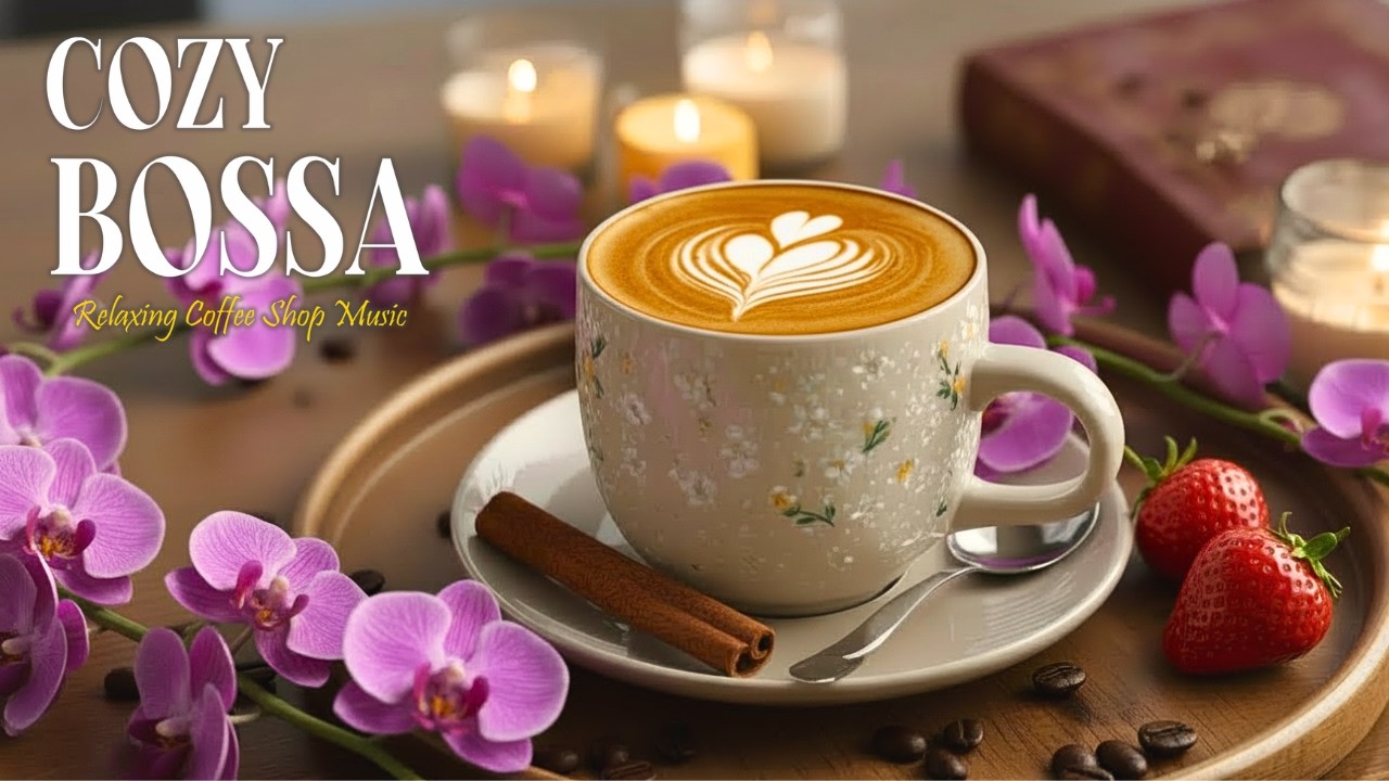 Cozy Spring Morning Coffee Jazz ☕ Relaxing Café Ambience with Gentle Bossa Nova for a Positive Mood