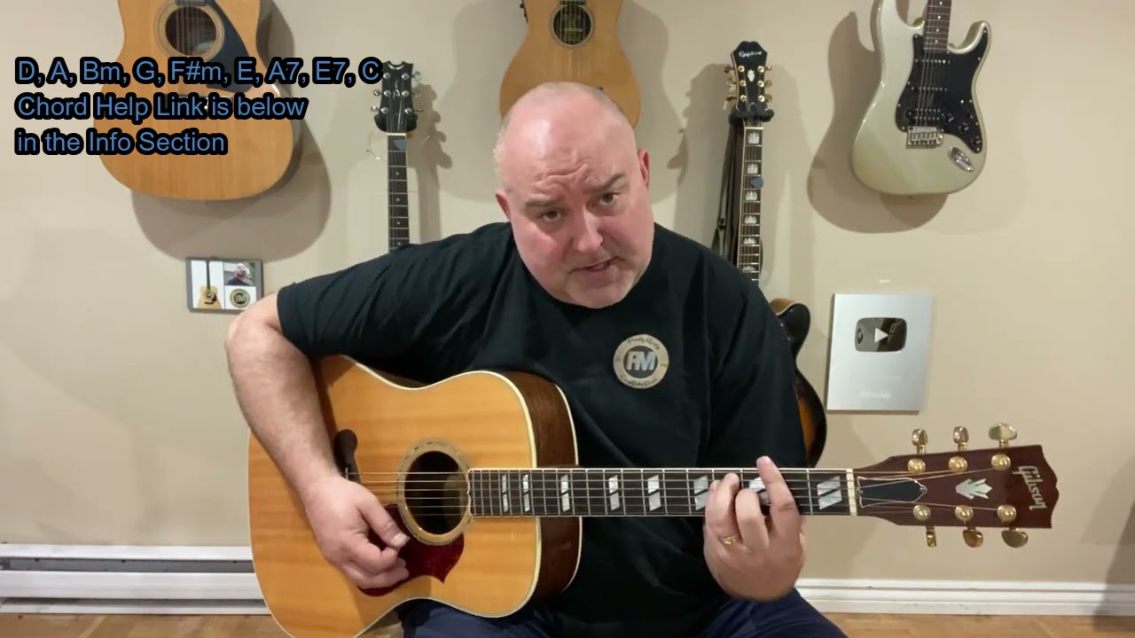 City of New Orleans - Medium 9 Chord Tune - Arlo Guthrie (cover/lesson)