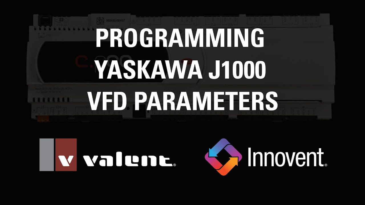 Programming Yaskawa J1000 VFD Parameters