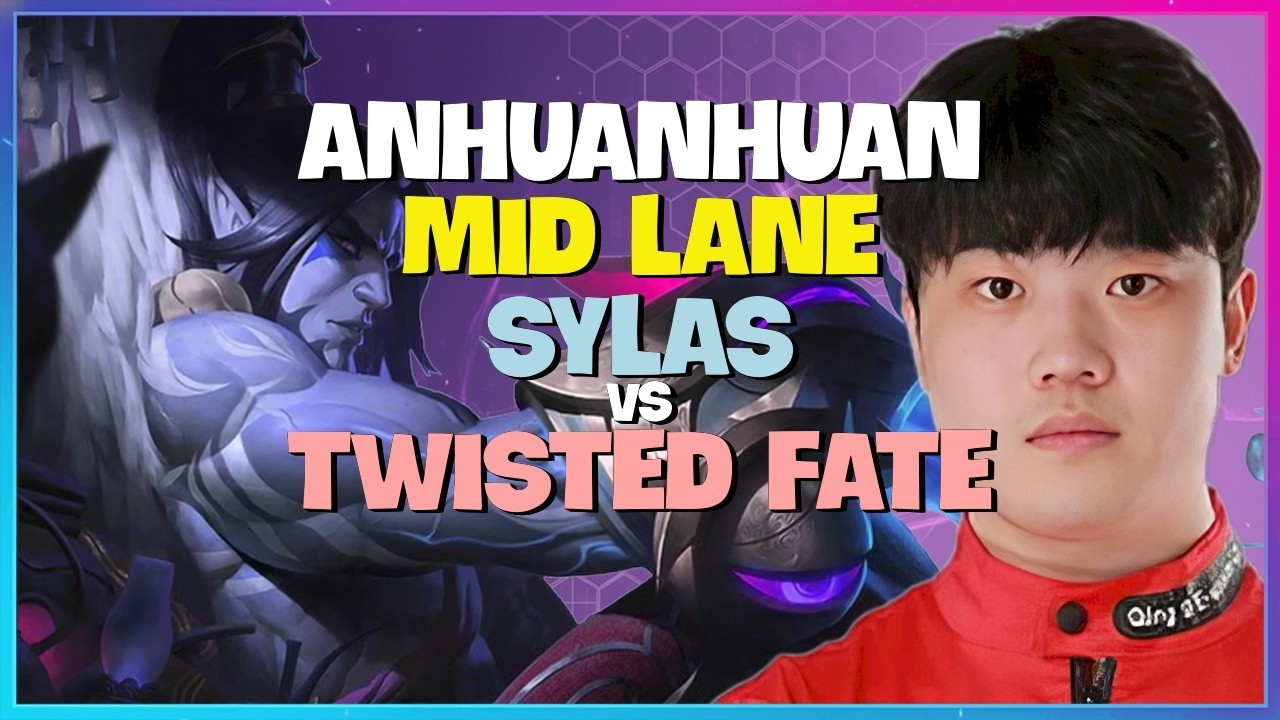 AnHuanHuan Sylas: This DEVASTATING Mechanic is CRUSHING Twisted Fate in Master Elo - Engsub