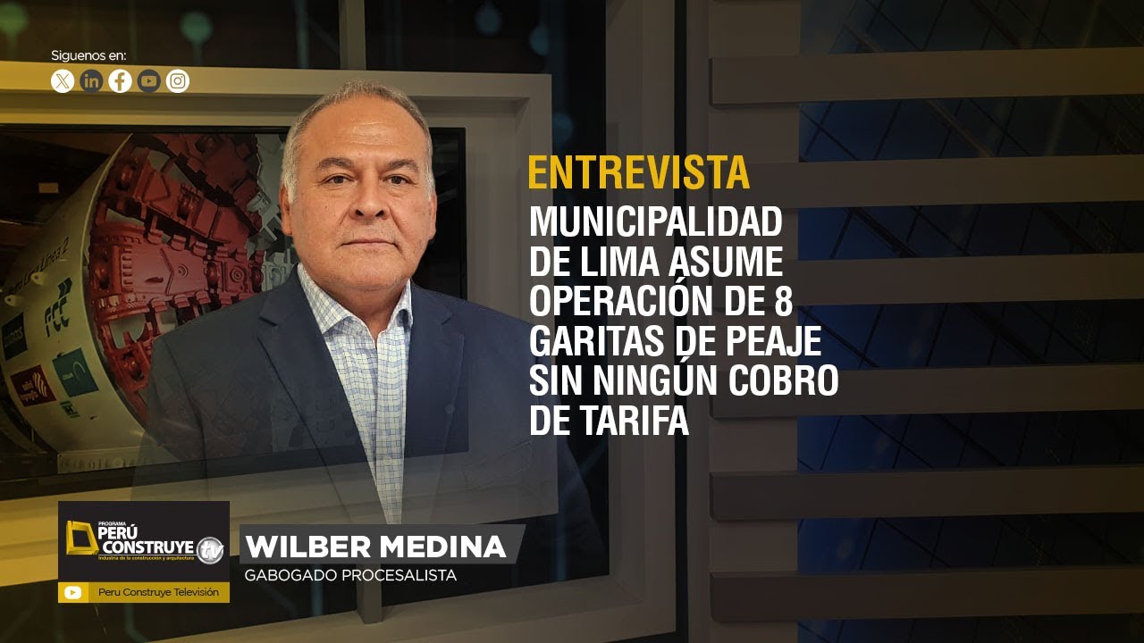 Municipalidad de Lima asume operación de 8 garitas de peaje sin ningún cobro de tarifa
