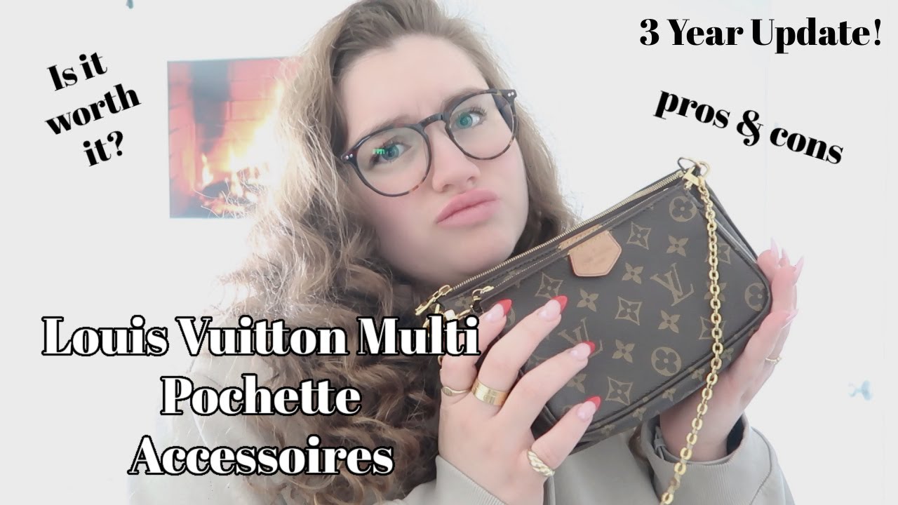 LOUIS VUITTON MULTI POCHETTE ACCESSOIRES |PROS AND CONS| REVIEW