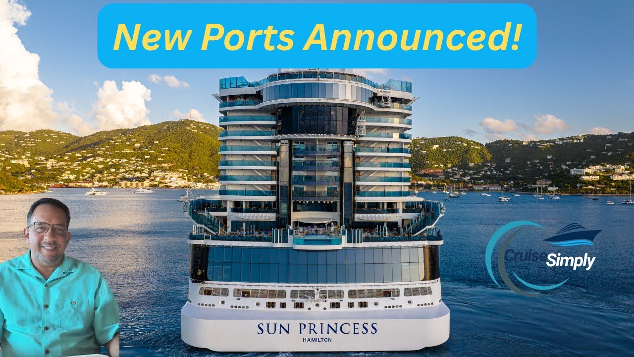 Sun Princess Adds New Mediterranean Ports for 2026–2027