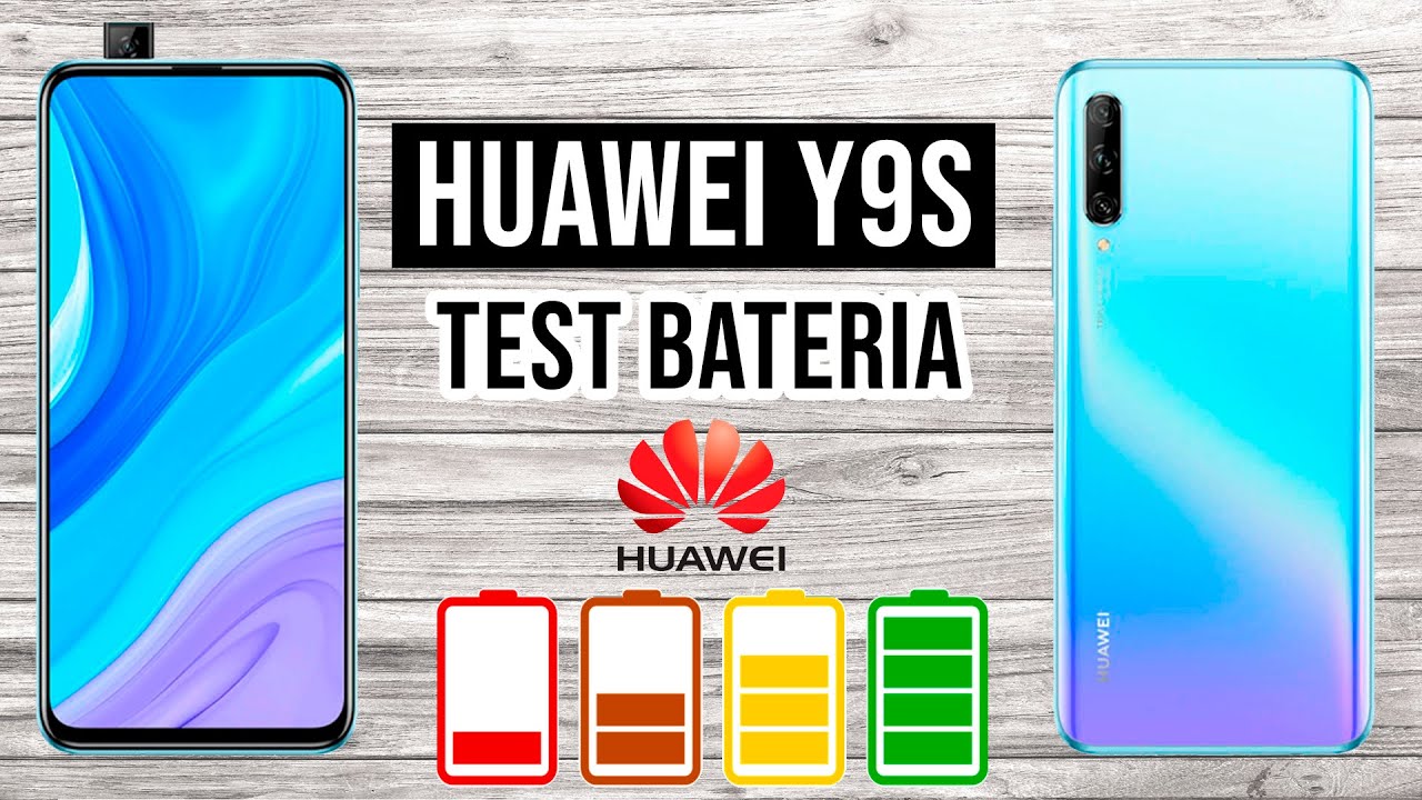 Huawei Y9S | TEST Bateria ESPAÑOL 4000 mA | EN CUANTO CARGA LA BATERIA