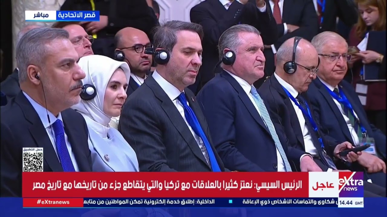 الرئيس السيسي:مصر الشريك التجاري الأول لتركيا والتي تحتل مكانة متقدمة بين الدول التي تستقبل صادراتنا