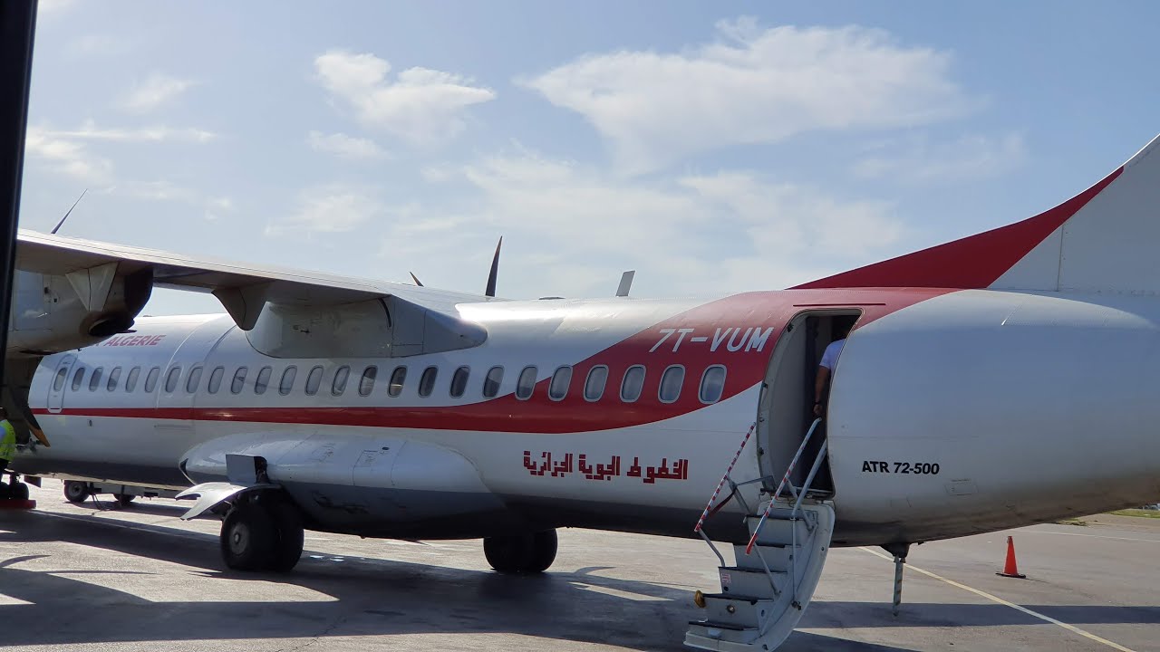 #رحلة✈من مدينة الوادي الى #الجزائر ولحظة هبوط🛬✈ #الطائرة في #مطار الهواري à #aéroport de #Houari