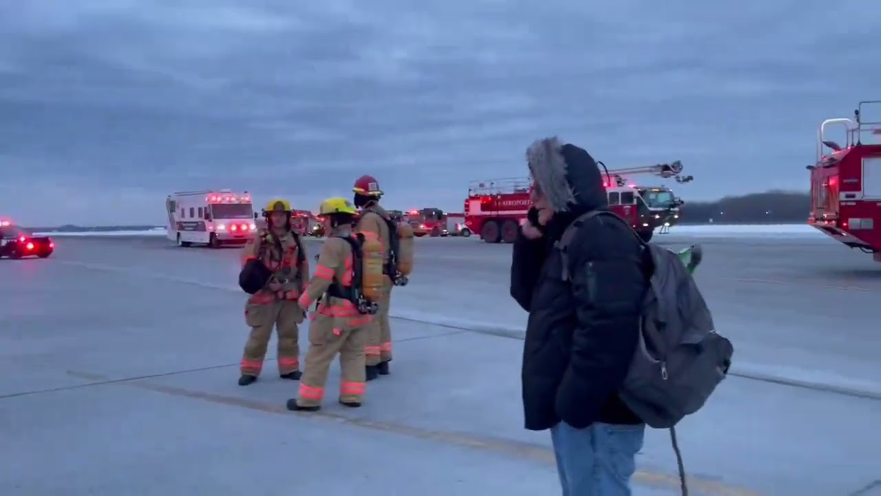 Plane Makes Emergency Landing After Smoke Detected Onboard