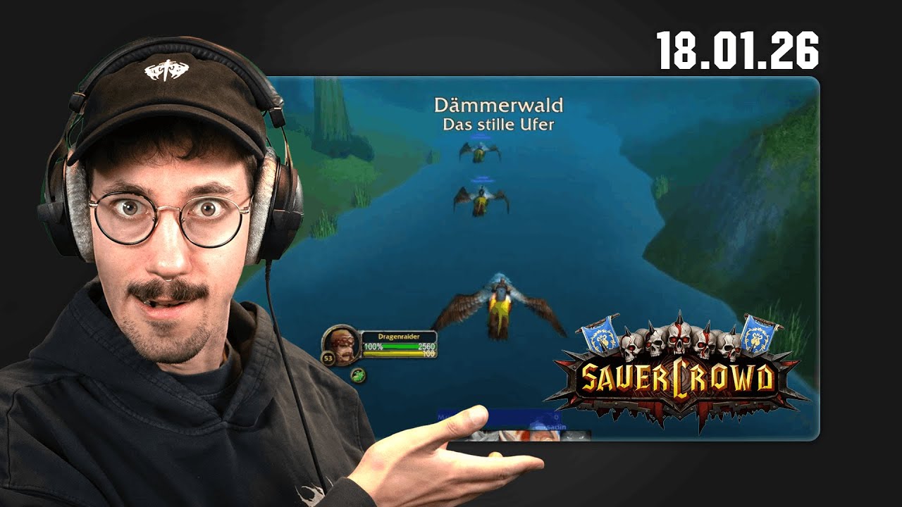 SAUERCROWD WOW HARDCORE! (Tag 11) | Stream vom 18.01.26