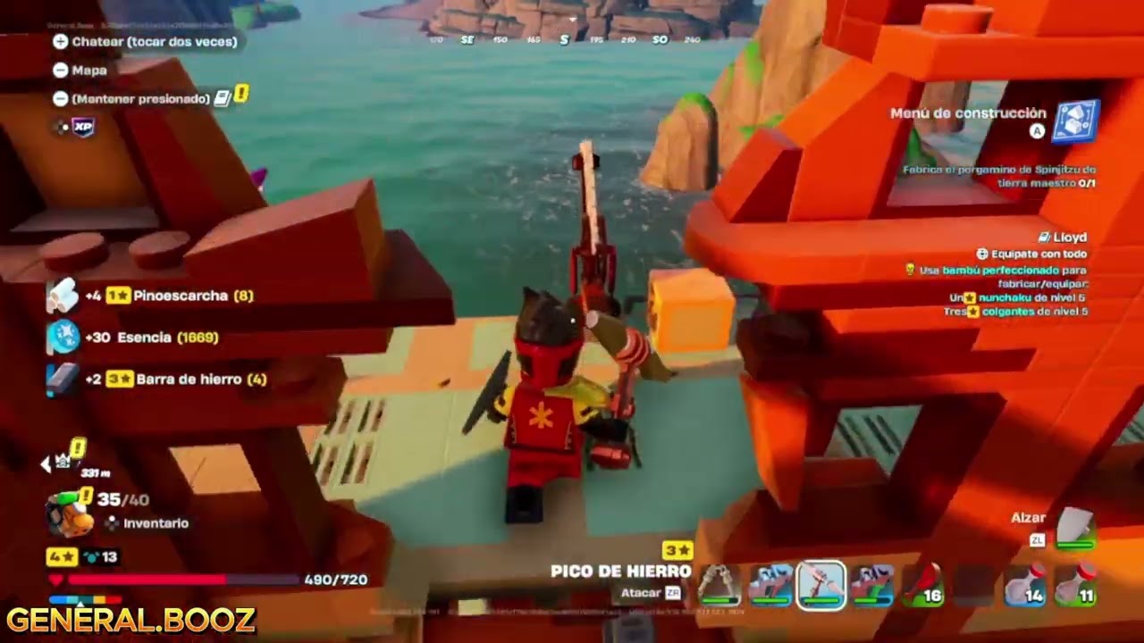 NINJAGO DESDE CERO PARTE 2 EN LEGO FORTNITE!